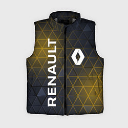 Женский жилет RENAULT РЕНО ЖЕЛТАЯ ГЕОМЕТРИЯ