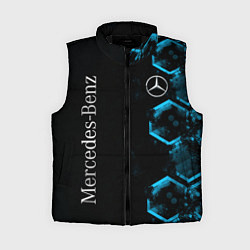 Женский жилет Mercedes Мерседес Неон, цвет: 3D-черный
