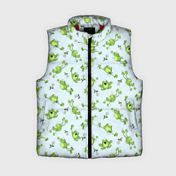 Женский жилет Веселые лягушки