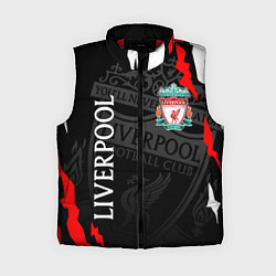 Женский жилет LIVERPOOL ЛИВЕРПУЛЬ СПОРТ, цвет: 3D-красный