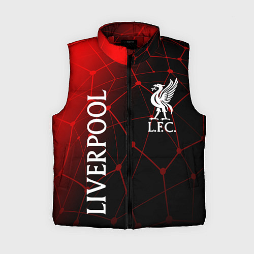 Женский жилет LIVERPOOL ЛИВЕРПУЛЬ СПОРТ / 3D-Красный – фото 1