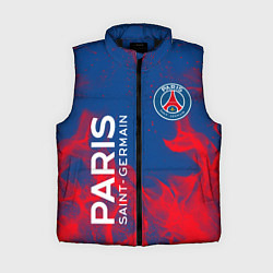 Женский жилет ФК ПСЖ PARIS SAINT GERMAIN, цвет: 3D-черный