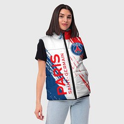 Женский жилет ФК ПСЖ FC PSG PARIS SG, цвет: 3D-черный — фото 2