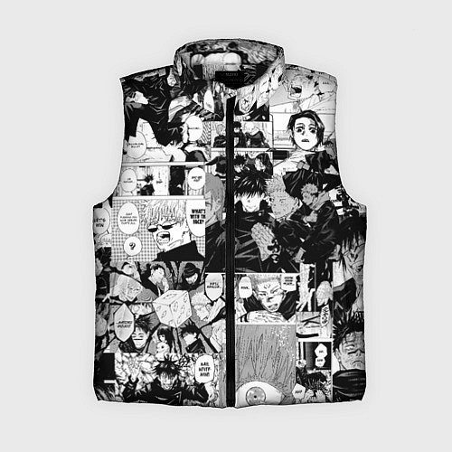 Женский жилет Магическая Битва / 3D-Черный – фото 1