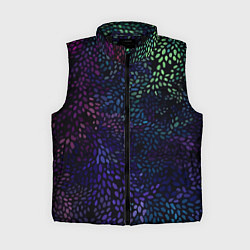 Женский жилет Настроение узоры, цвет: 3D-черный