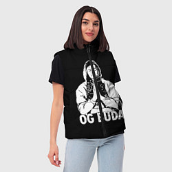 Женский жилет OG Buda, цвет: 3D-красный — фото 2