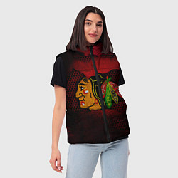 Женский жилет CHICAGO NHL, цвет: 3D-черный — фото 2