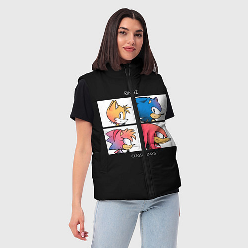 Женский жилет Ringz band / 3D-Красный – фото 3