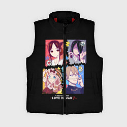 Женский жилет Kaguya-sama Love Is War, цвет: 3D-красный