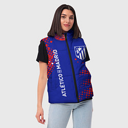 Женский жилет ATLETICO DE MADRID АТЛЕТИКО, цвет: 3D-светло-серый — фото 2