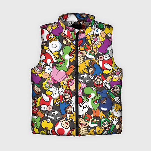Женский жилет Capcom World / 3D-Светло-серый – фото 1