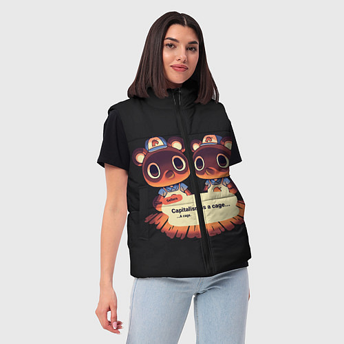 Женский жилет Seller Crossing / 3D-Красный – фото 3