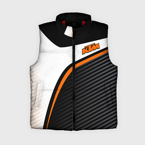 Женский жилет KTM MOTORCYCLES КТМ МОТОЦИКЛ / 3D-Красный – фото 1