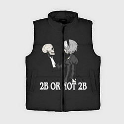 Женский жилет 2B OR NOT 2B, цвет: 3D-черный