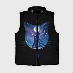 Женский жилет Sailor Moon силуэт, цвет: 3D-светло-серый