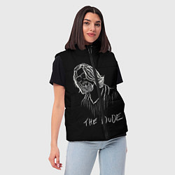 Женский жилет THE DUDE Большой Лебовски, цвет: 3D-черный — фото 2