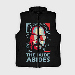 Женский жилет The Dude Abides Лебовски, цвет: 3D-черный