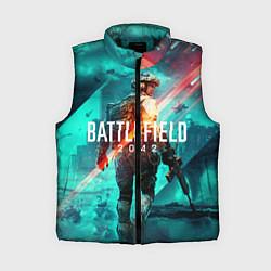 Женский жилет Баттлфилд 2042, цвет: 3D-черный