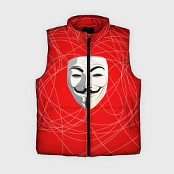 Женский жилет Маска Гая Фокса