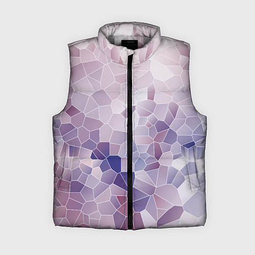 Женский жилет Узор Мозаика / 3D-Светло-серый – фото 1