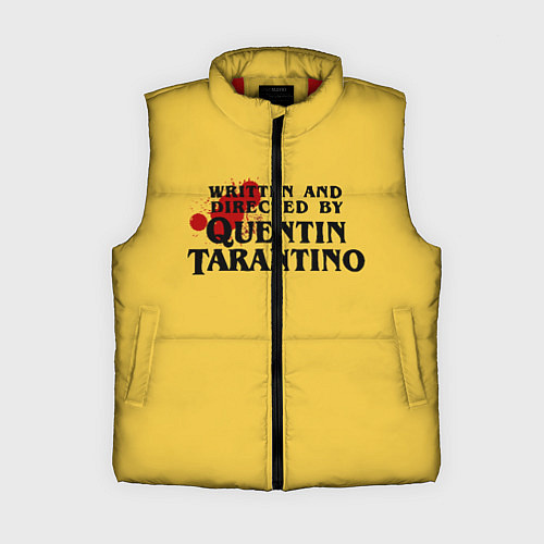 Женский жилет Quentin Tarantino / 3D-Красный – фото 1