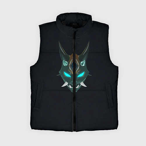 Женский жилет Genshin Impact - Xiao / 3D-Черный – фото 1