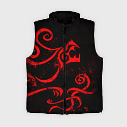 Женский жилет ТАТУИРОВКА ДРАКЕНА, цвет: 3D-черный