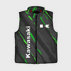 Женский жилет KAWASAKI КАВАСАКИ SPORT, цвет: 3D-красный