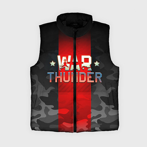 Женский жилет WAR THUNDER ВАР ТАНДЕР / 3D-Черный – фото 1