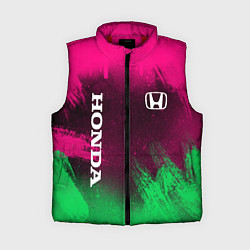 Женский жилет NEON HONDA НЕОН ХОНДА, цвет: 3D-красный