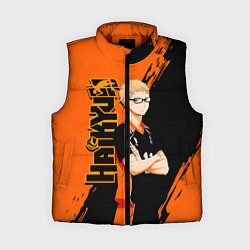 Женский жилет Кей Цукишима Tsukishima Kei, цвет: 3D-красный