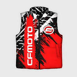 Женский жилет CFmoto СФ мото RED STYLE, цвет: 3D-черный