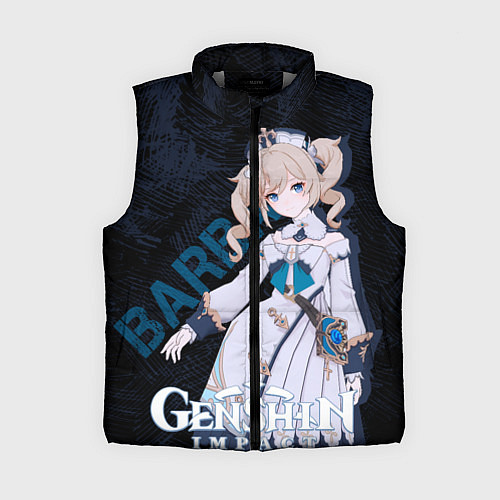 Женский жилет Барбара Genshin Impact / 3D-Светло-серый – фото 1