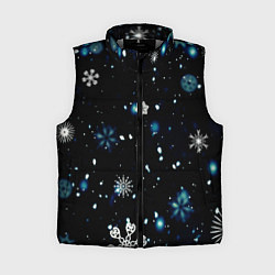 Женский жилет А снег идёт