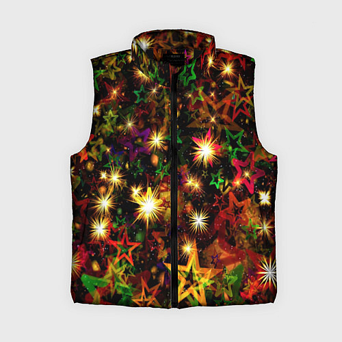 Женский жилет Яркий день / 3D-Черный – фото 1