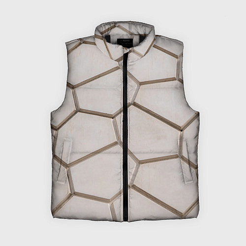 Женский жилет Ячейки / 3D-Черный – фото 1