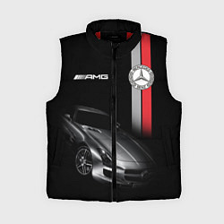 Женский жилет MERCEDES BENZ AMG, цвет: 3D-красный