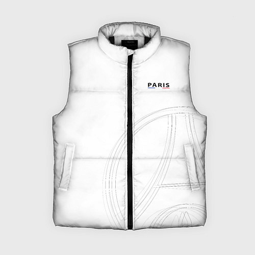 Женский жилет PSG Core Big Logo White New 202223 / 3D-Черный – фото 1