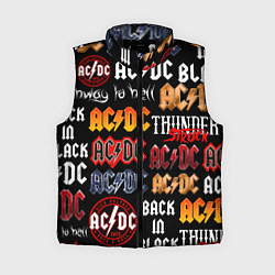 Женский жилет AC DC LOGOBOMBING