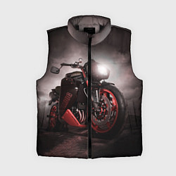 Женский жилет СУПЕРБАЙК, цвет: 3D-черный