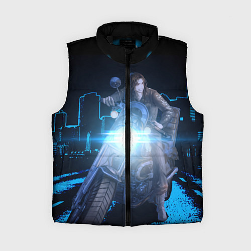Женский жилет Баджи На Байке / 3D-Черный – фото 1