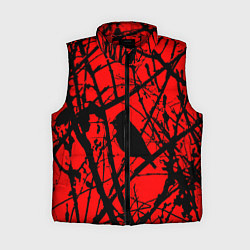 Женский жилет Хоррор Мрачный лес