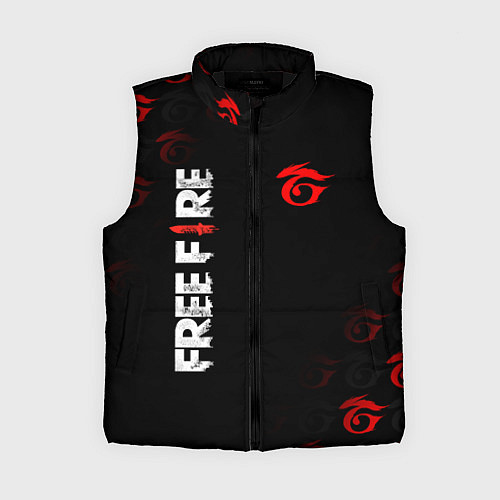 Женский жилет GARENA FREE FIRE / 3D-Черный – фото 1