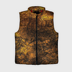 Женский жилет Абстрактный узор текстура, цвет: 3D-красный