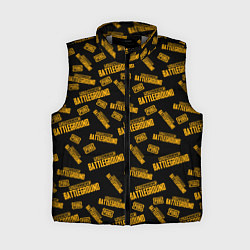 Женский жилет PUBG ПАБГ, цвет: 3D-светло-серый