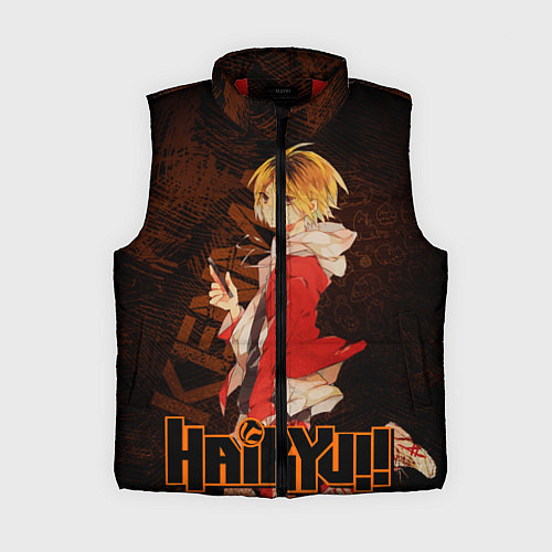 Женский жилет Кенма Козуме / 3D-Красный – фото 1