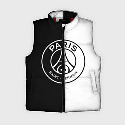Женский жилет ФК ПСЖ PSG BLACK & WHITE, цвет: 3D-красный