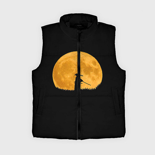 Женский жилет Путь самурая / 3D-Черный – фото 1