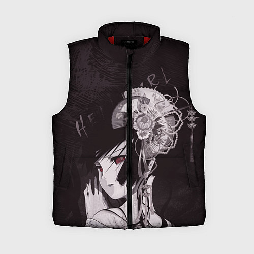 Женский жилет Адская девочка Энма Ай / 3D-Красный – фото 1