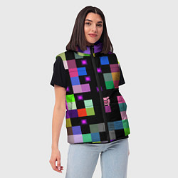 Женский жилет Arcade Pig, цвет: 3D-красный — фото 2